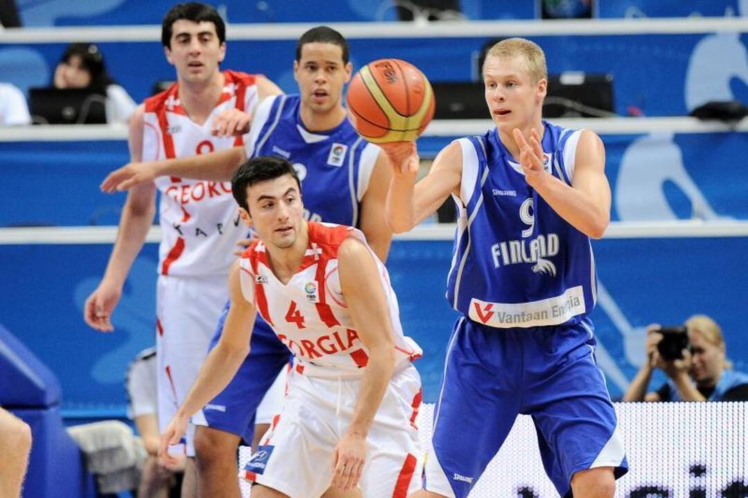 Vilniaus arena: suomiai įveikė gruzinus - 87:73