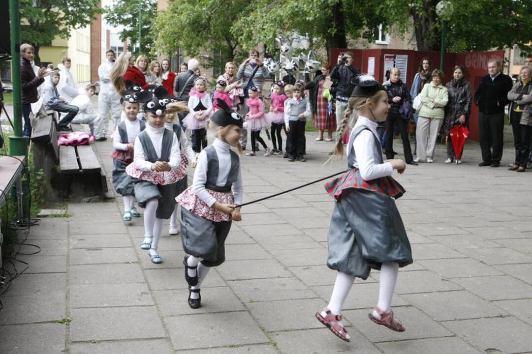 Puodžių gatvėje šurmuliavo miesto gimtadieniui skirta šventė