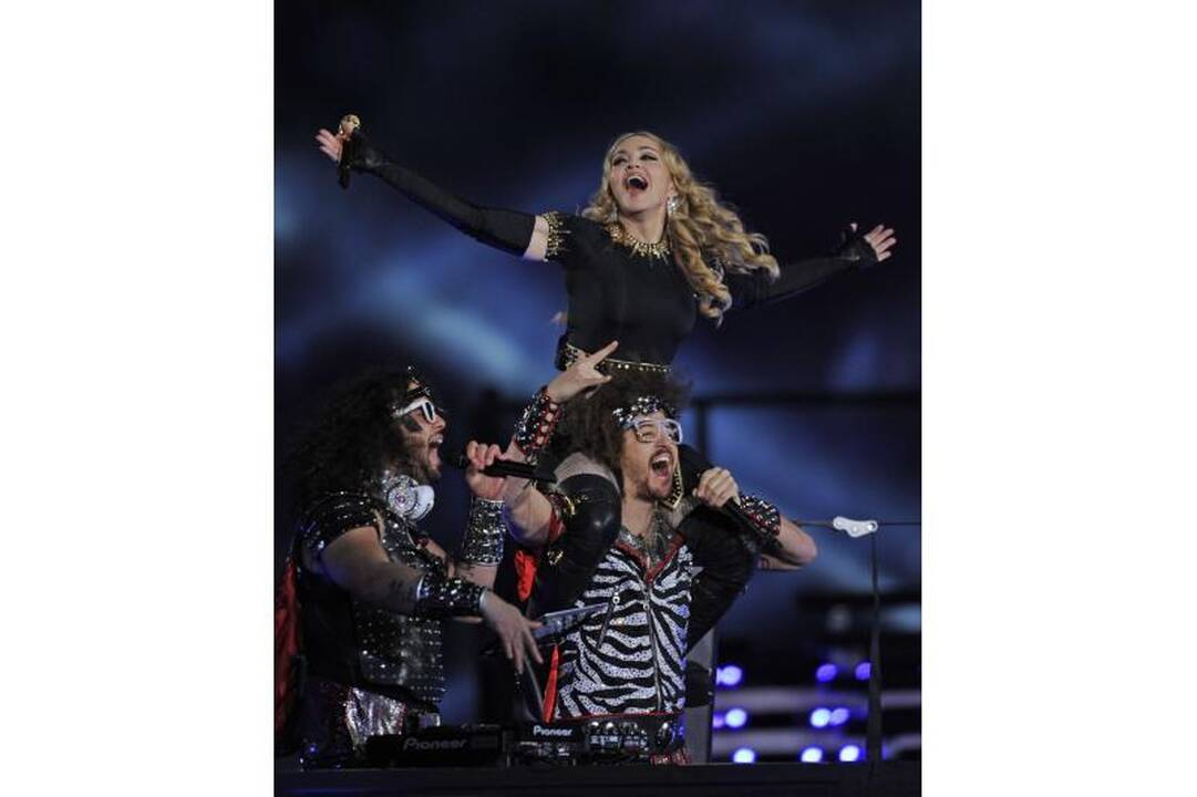 Madonna žiūrovus nustebino įspūdingu šou