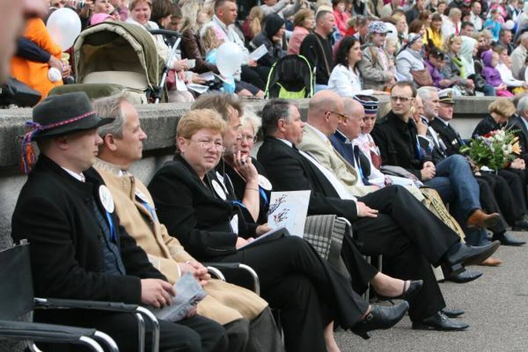 Klaipėdoje šurmuliavo dainų šventė