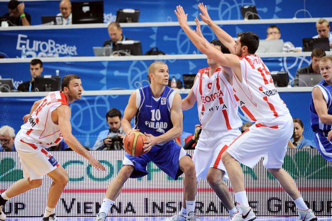 Vilniaus arena: suomiai įveikė gruzinus - 87:73