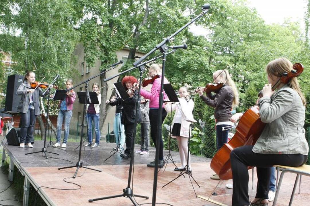 Puodžių gatvėje šurmuliavo miesto gimtadieniui skirta šventė