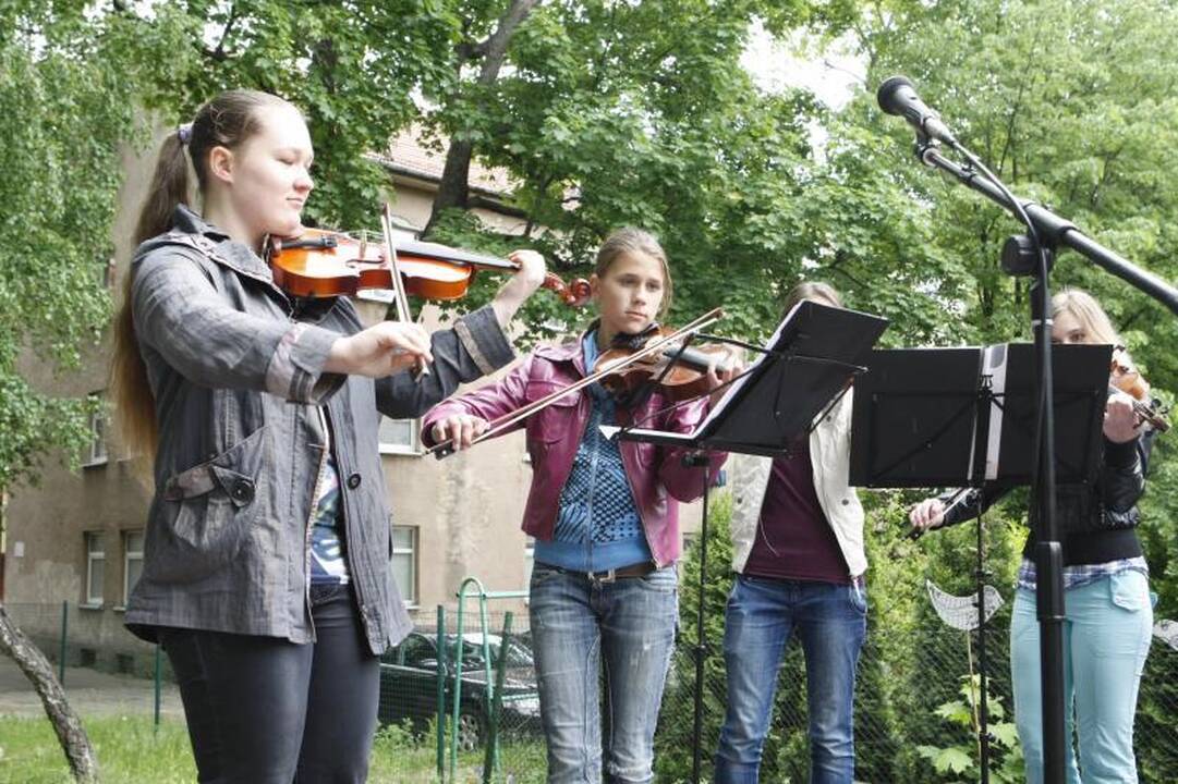Puodžių gatvėje šurmuliavo miesto gimtadieniui skirta šventė