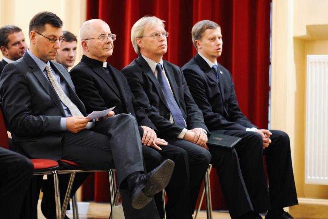 Inauguruotas naujasis Kauno technologijos universiteto rektorius