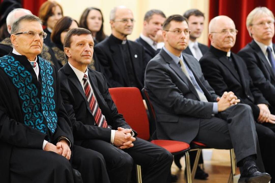 Inauguruotas naujasis Kauno technologijos universiteto rektorius