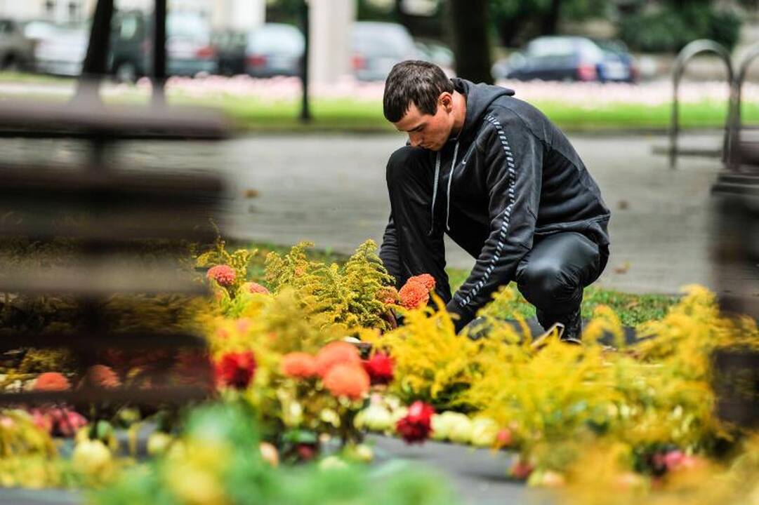 Rudens mugėje – dobilų alus, daržovių kilimai ir šakočio dalybos