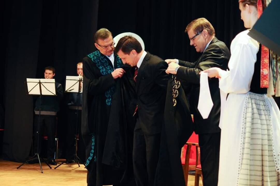 Inauguruotas naujasis Kauno technologijos universiteto rektorius