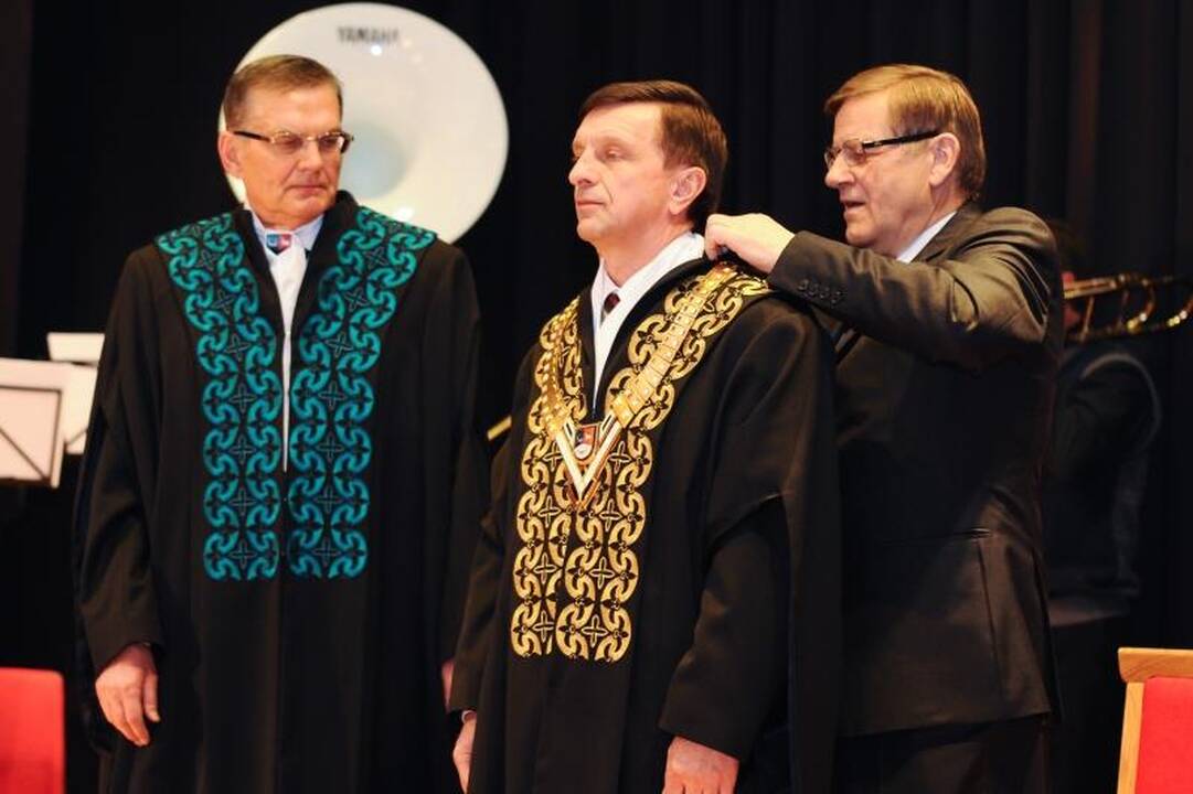 Inauguruotas naujasis Kauno technologijos universiteto rektorius