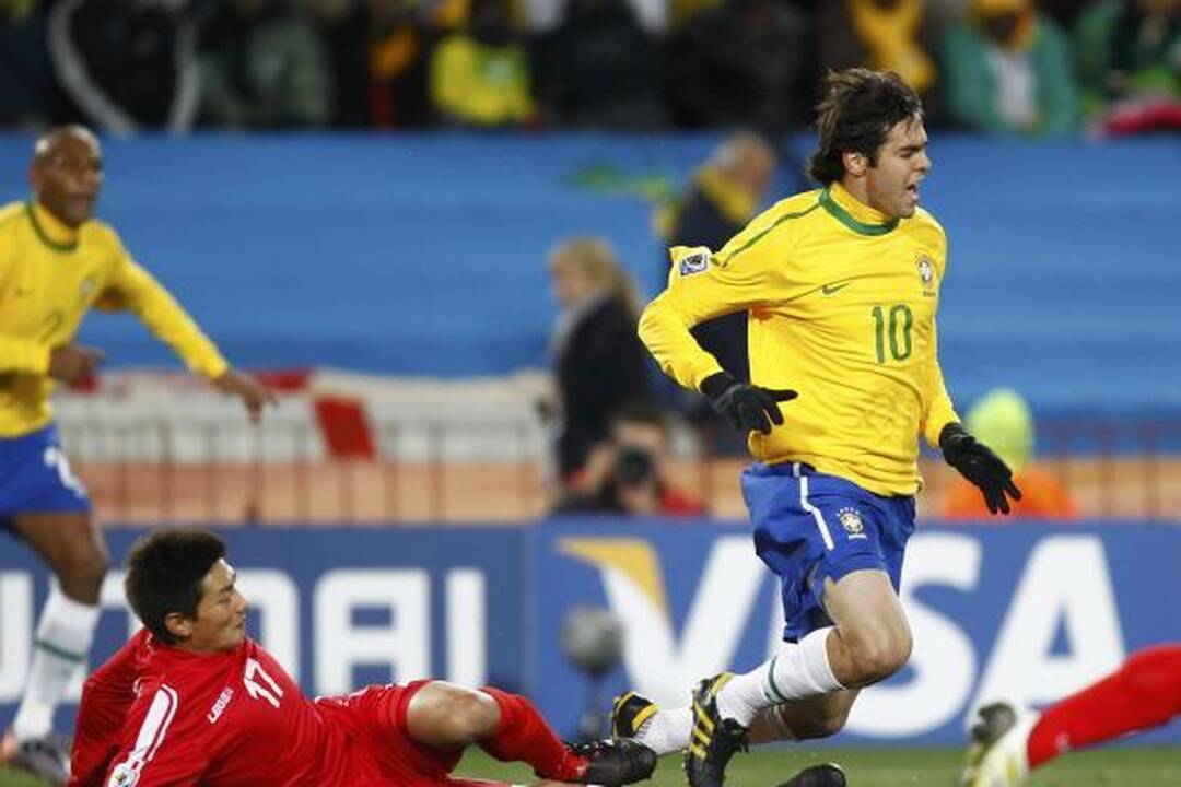 G grupė: brazilai įveikė Šiaurės Korėją