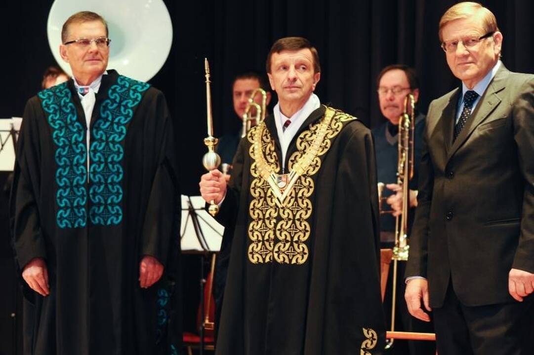 Inauguruotas naujasis Kauno technologijos universiteto rektorius