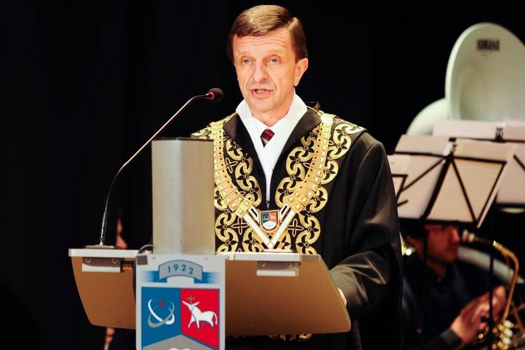 Inauguruotas naujasis Kauno technologijos universiteto rektorius