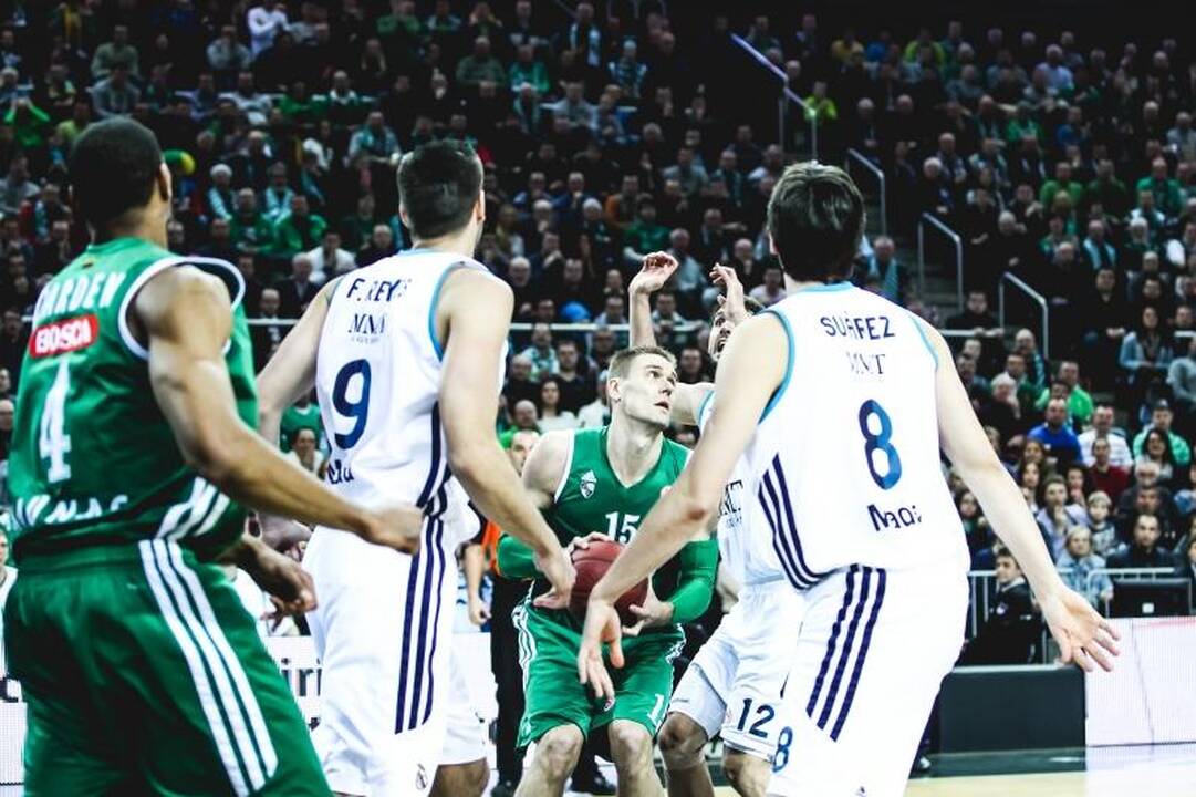Fatališka minutė: „Žalgiris“ apmaudžiai krito prieš „Real“(komentarai)