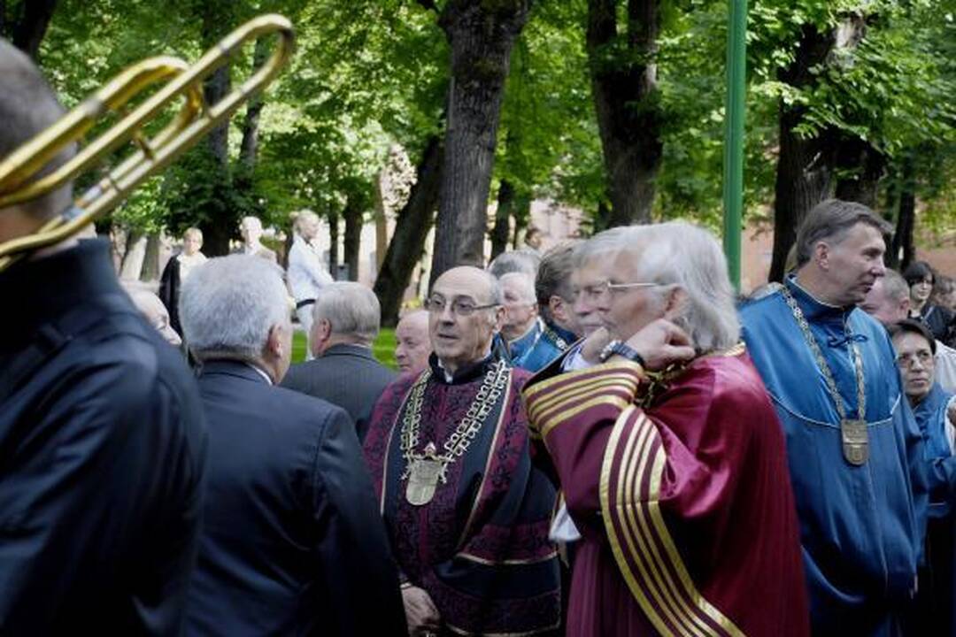 Klaipėdos studentai mokslo metus pradėjo eitynėmis 