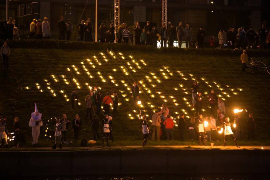 Vilnius ugnimi paminėjo rudens lygiadienį