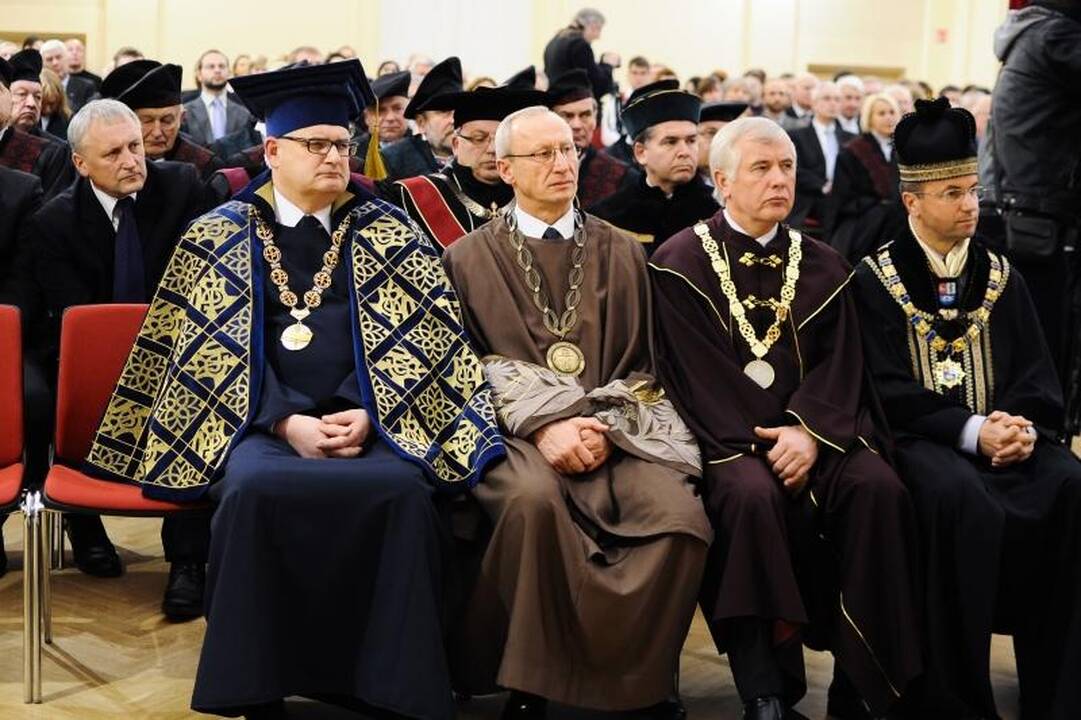 Inauguruotas naujasis Kauno technologijos universiteto rektorius