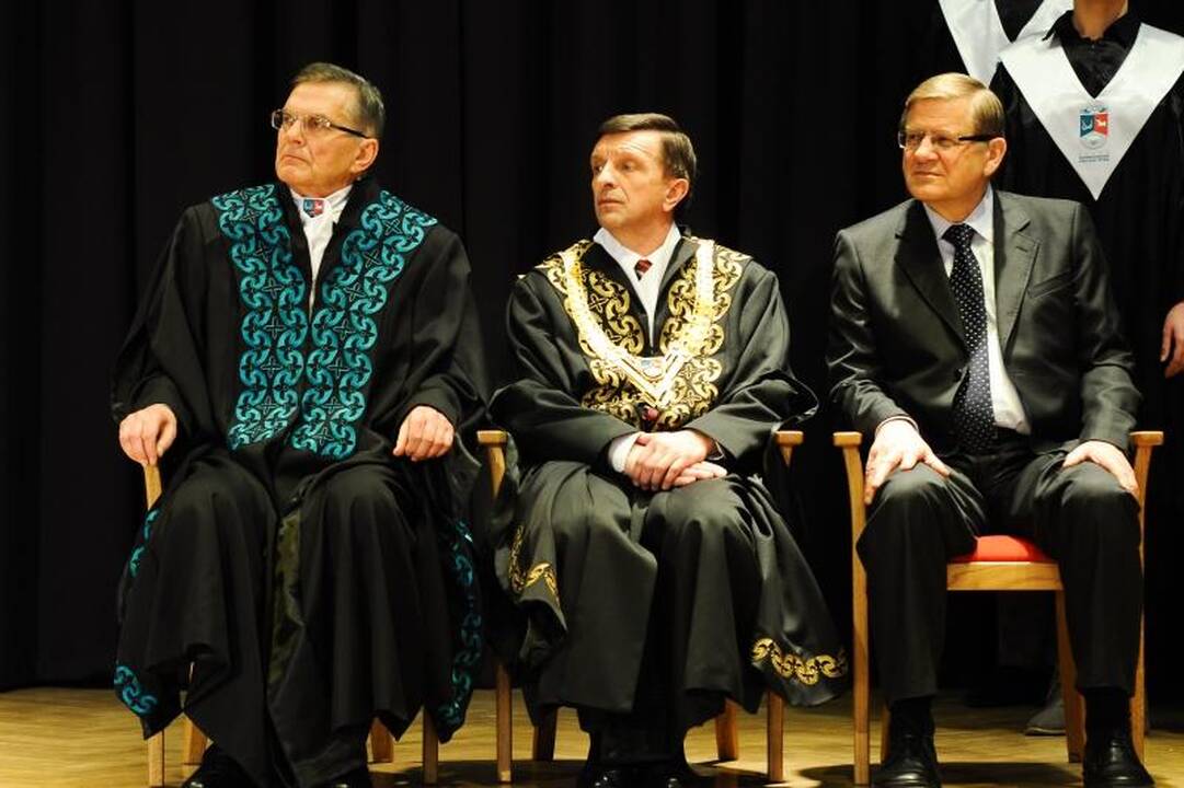 Inauguruotas naujasis Kauno technologijos universiteto rektorius