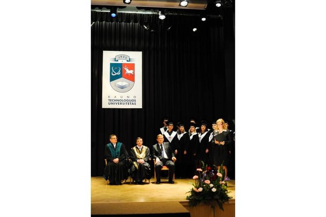 Inauguruotas naujasis Kauno technologijos universiteto rektorius