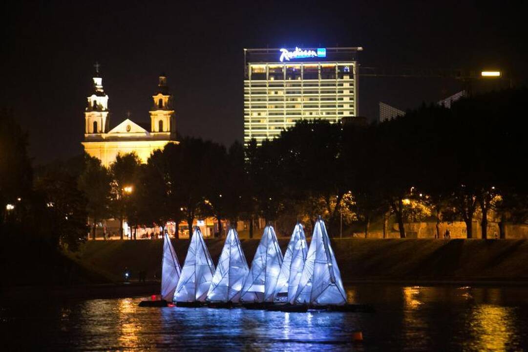 Vilnius ugnimi paminėjo rudens lygiadienį