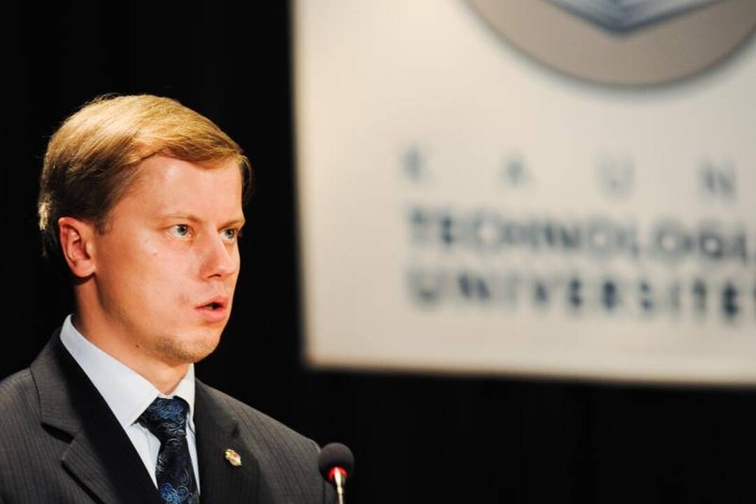 Inauguruotas naujasis Kauno technologijos universiteto rektorius