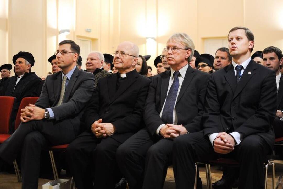 Inauguruotas naujasis Kauno technologijos universiteto rektorius