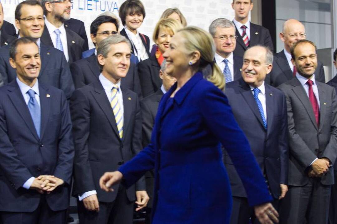 H.Clinton susirūpinusi padėtimi Baltarusijoje, Rusijoje (papildyta)