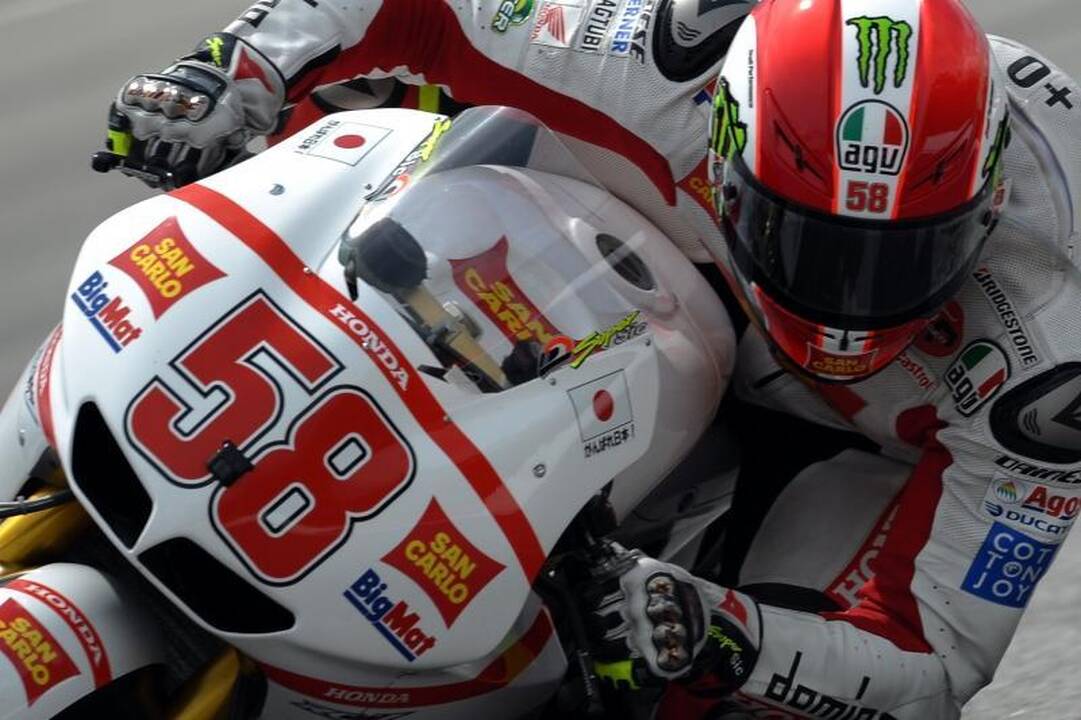 Tragiškoje avarijoje žuvo „MotoGP“ lenktynininkas M.Simoncelli (N-18)