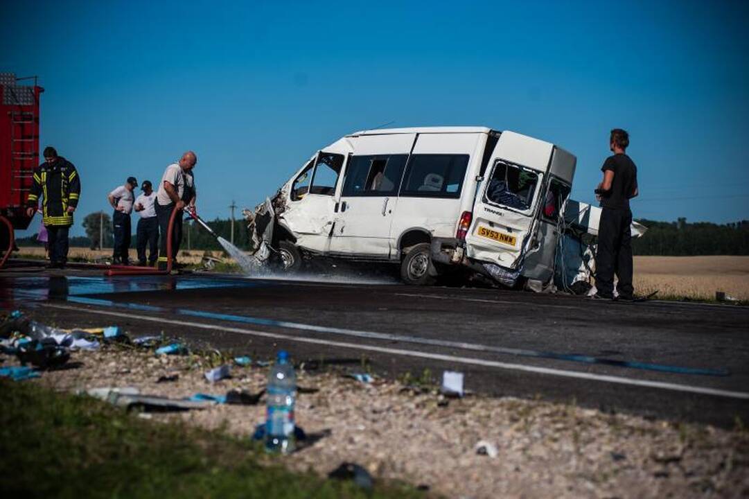 Painiava dėl avarijos kaltininkų, keliamos skirtingos versijos