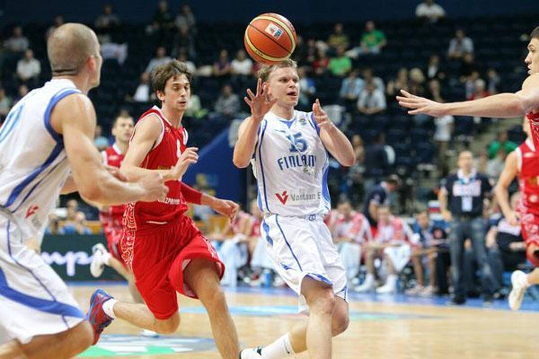 Rusijos rinktinė egzaminavo suomius - 79:60
