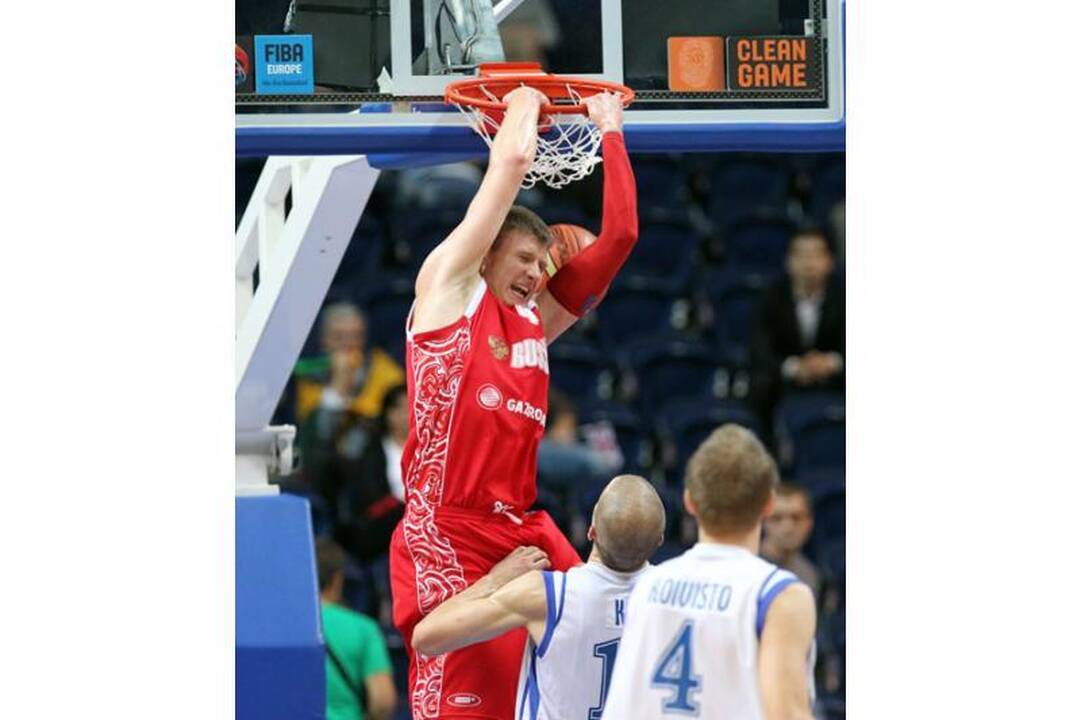 Rusijos rinktinė egzaminavo suomius - 79:60