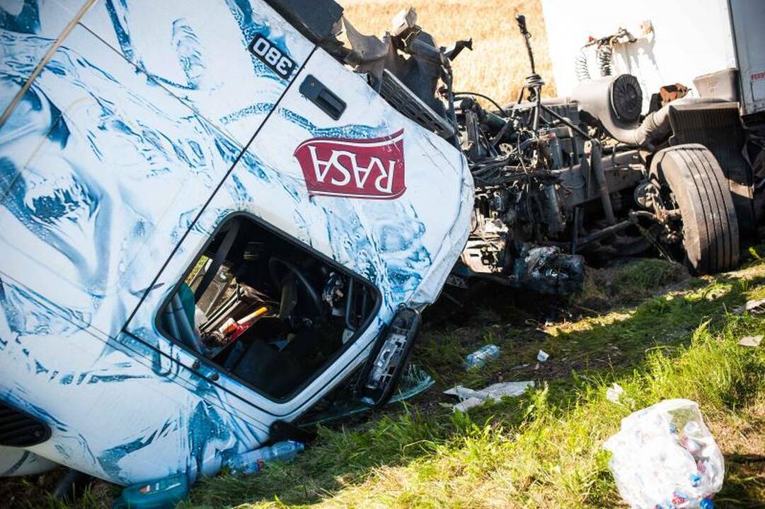 Painiava dėl avarijos kaltininkų, keliamos skirtingos versijos
