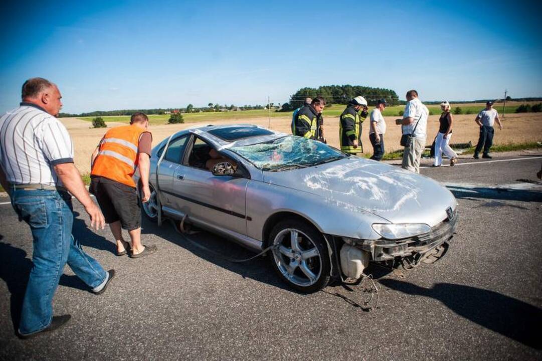 Painiava dėl avarijos kaltininkų, keliamos skirtingos versijos