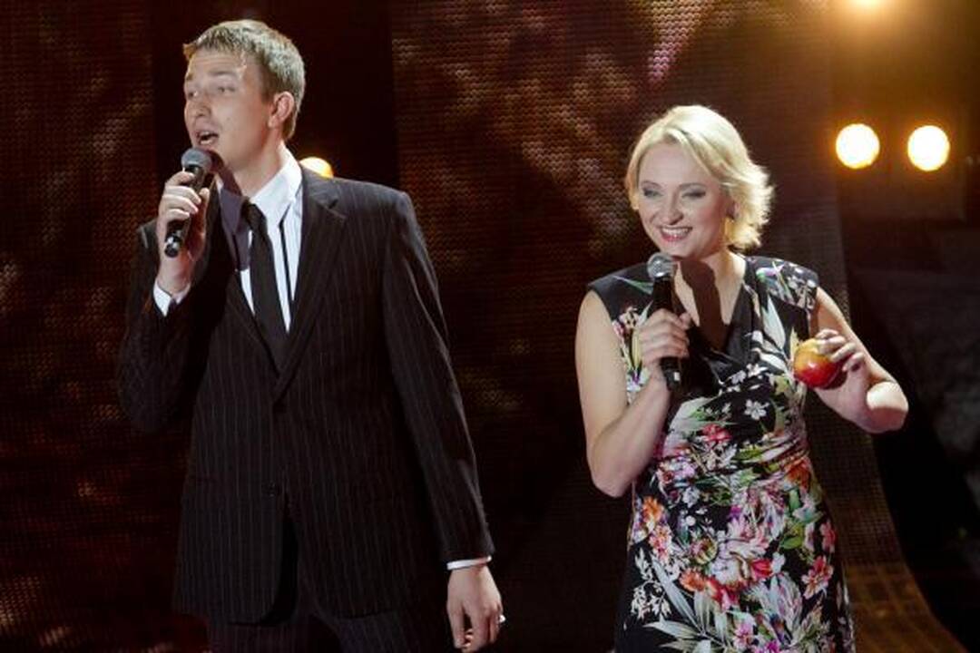 „Žvaigždžių duetų“ pusfinalyje D. Katkus skaldė anekdotus
