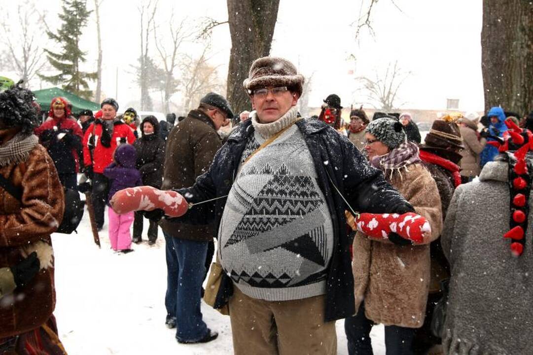 Pūga nenuslopino noro     išvyti žiemą   
