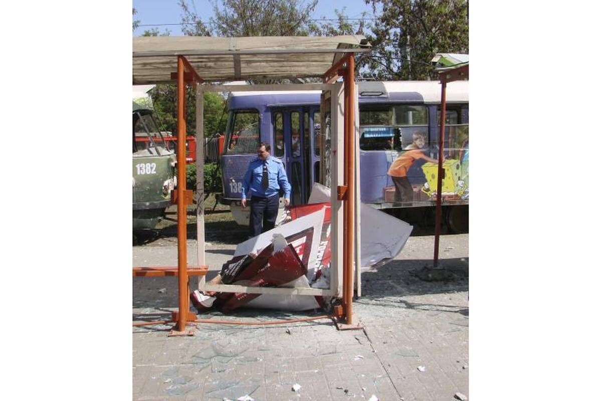 Dniepropetrovske – sprogimų virtinė, sužeisti 27 žmonės