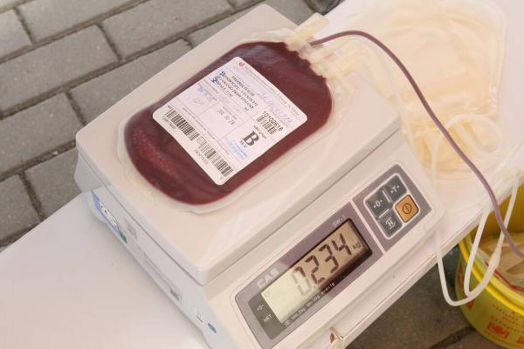Donorai rikiavosi į eilę