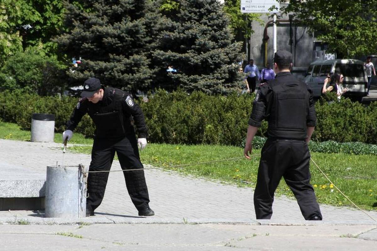 Dniepropetrovske – sprogimų virtinė, sužeisti 27 žmonės