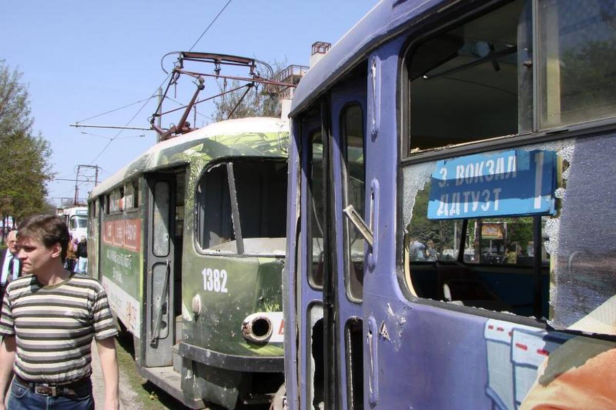 Dniepropetrovske – sprogimų virtinė, sužeisti 27 žmonės