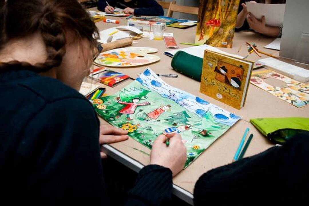 Pakeliui į Bolonijos knygų mugę – iliustruotojų susitikimas su vaikais