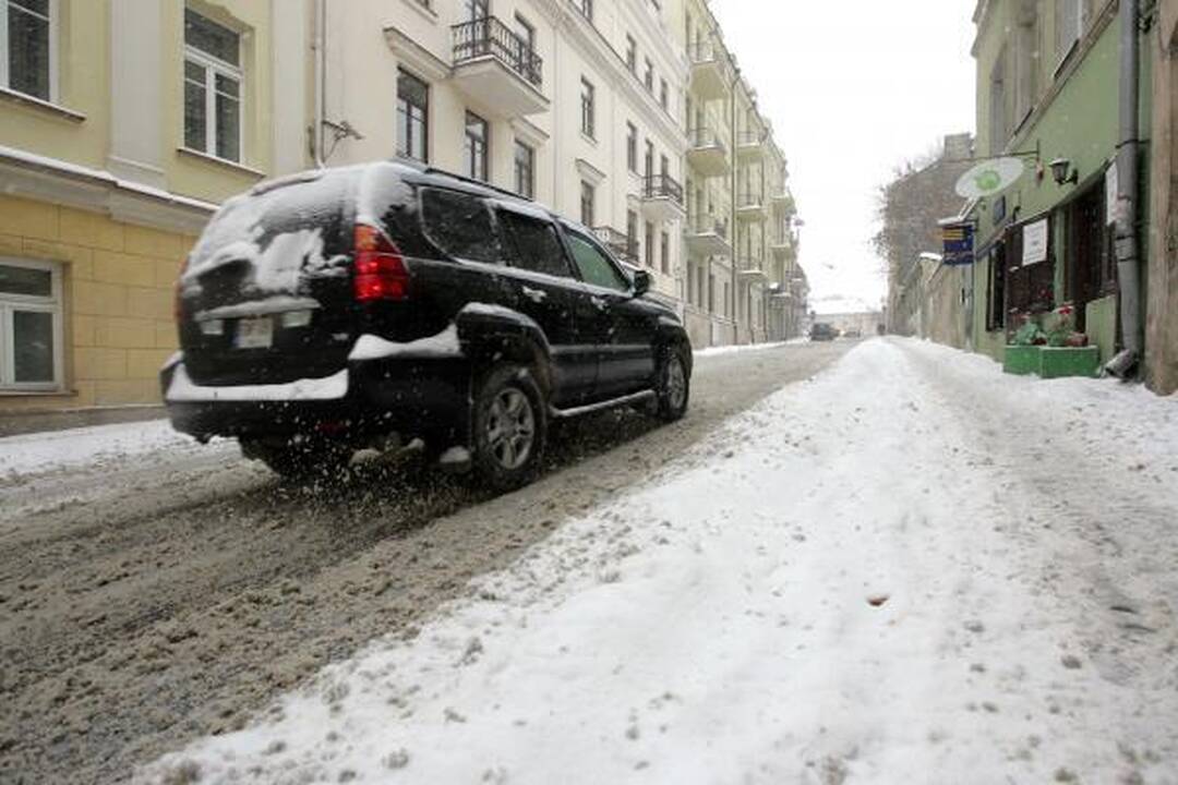 Sniego stichija siaučia, Vilniaus gatvės nevalomos (papildyta)