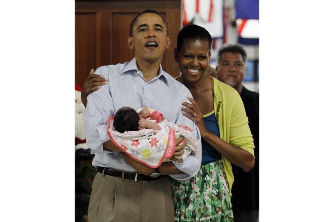 B.Obama Kalėdų dieną dalyvavo pamaldose ir aplankė jūrų pėstininkus