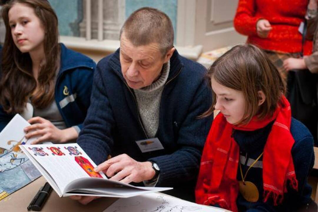 Pakeliui į Bolonijos knygų mugę – iliustruotojų susitikimas su vaikais