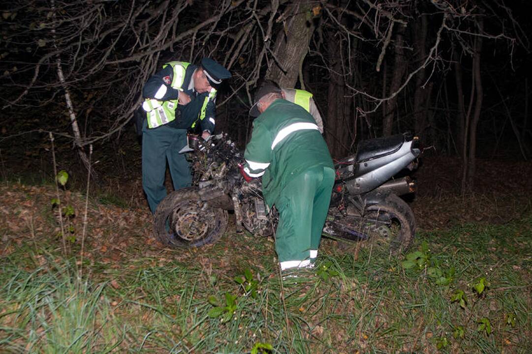 Vilniaus pakraštyje – kraupi motociklininkų avarija