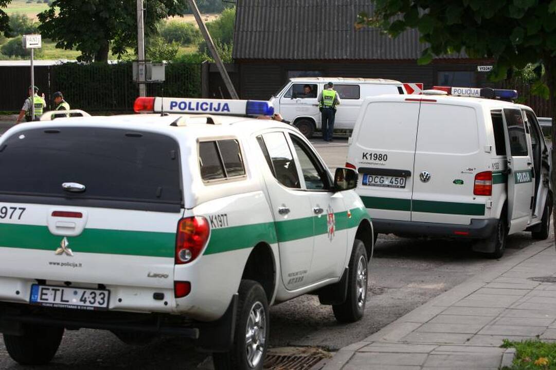 Policijos reidas: apduję dviratininkai ir vairuotojai be teisių