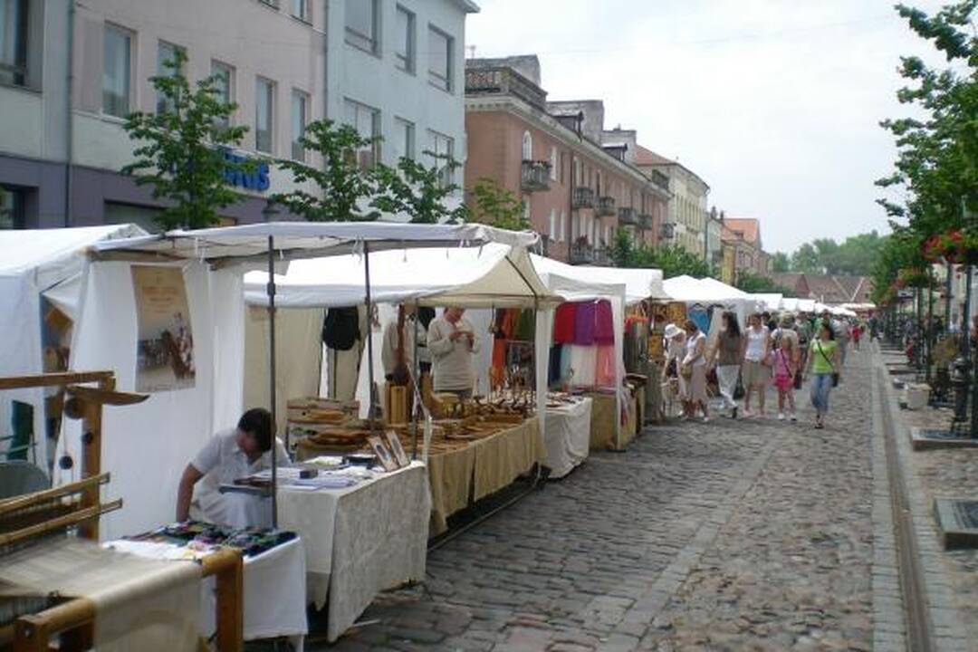 „Parbėg laivelis“ prasidėjo tradiciniu jomarku