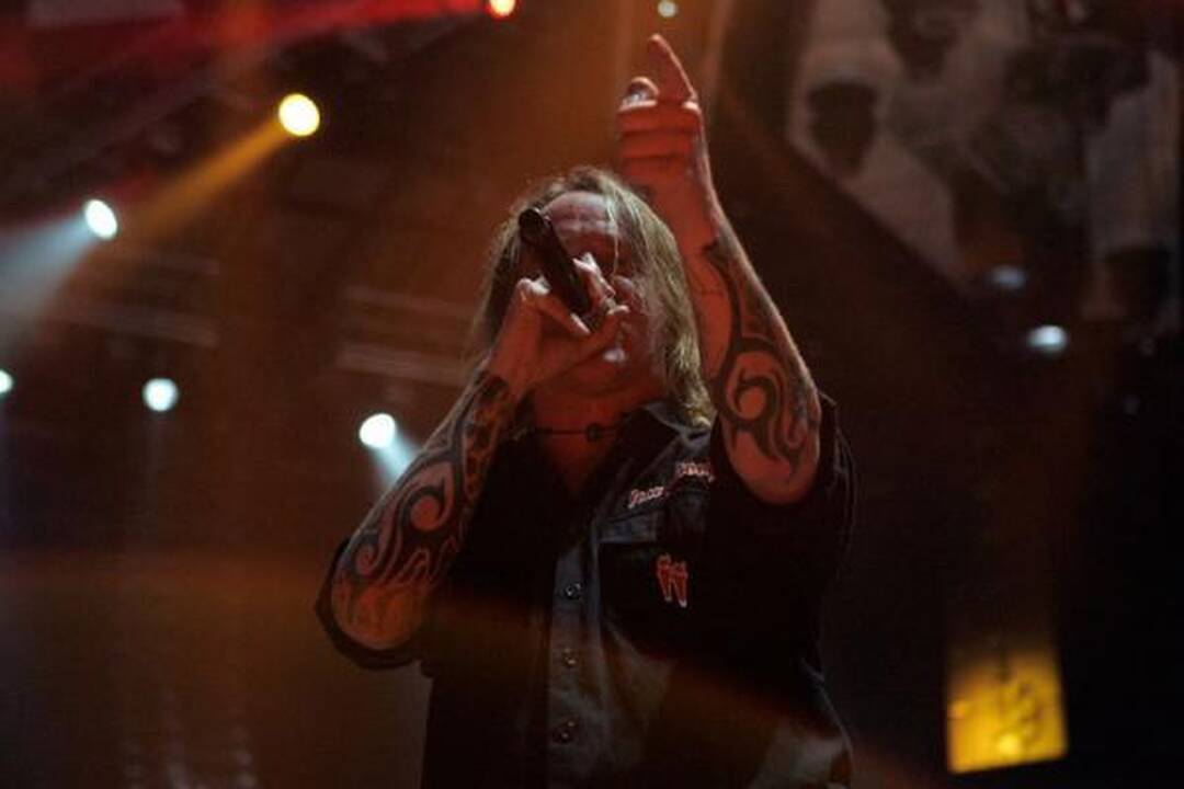 "Metallica" - sunkiojo roko dievai buvo garbinami Vilniuje