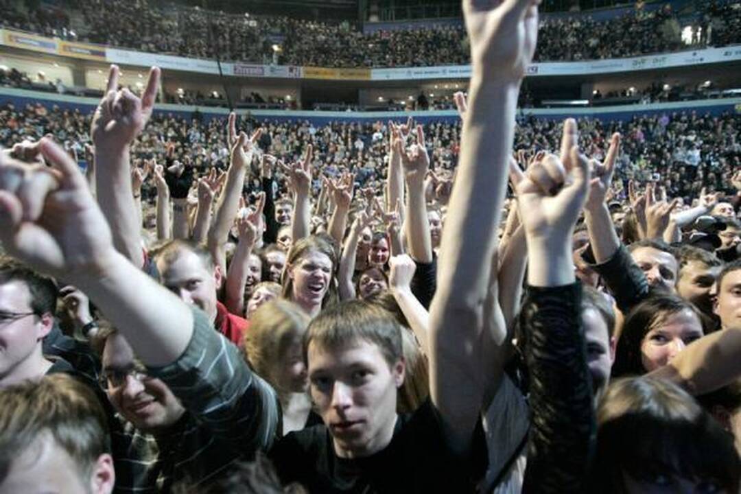 "Metallica" - sunkiojo roko dievai buvo garbinami Vilniuje
