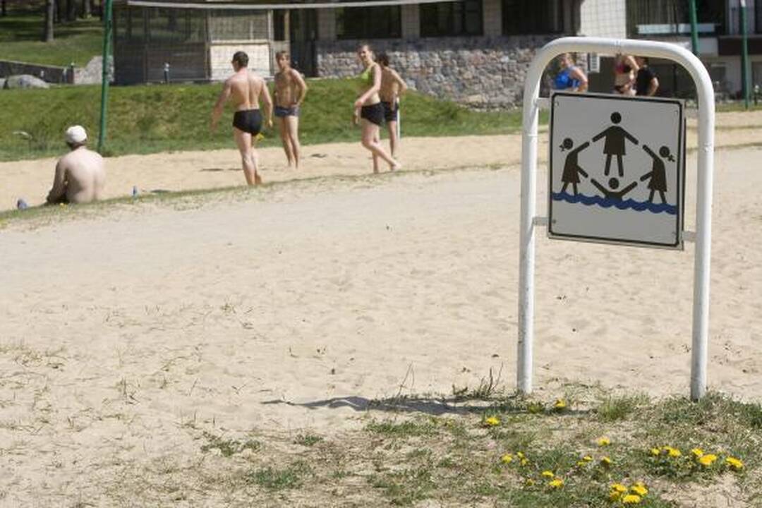 Vilniaus paplūdimiai ruošiami vasarai