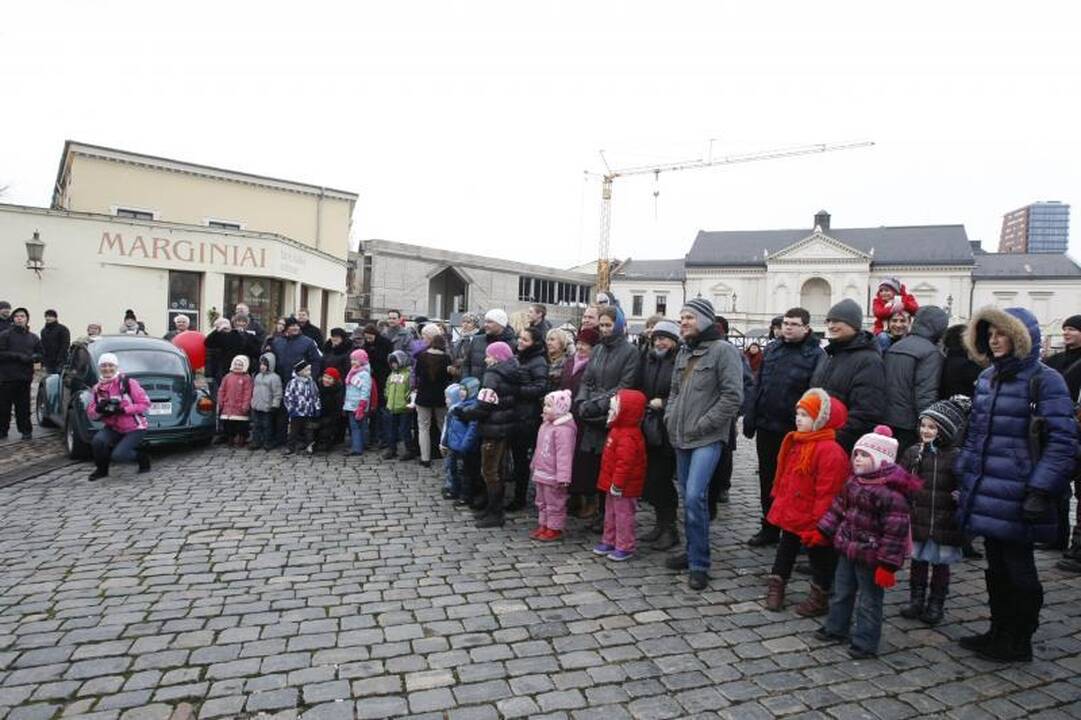 Klaipėdiečiai su Kalėdų seneliu atsisveikino iki kitų metų 