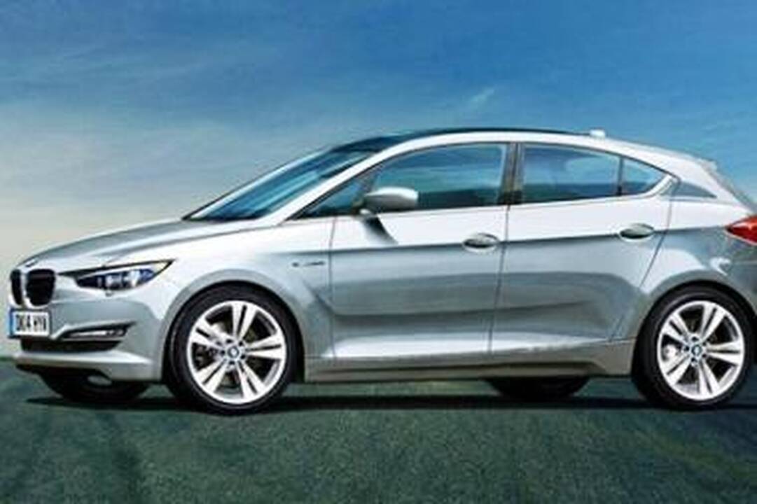 BMW 1-serijos automobiliai bus ir priekiniais varomaisiais ratais