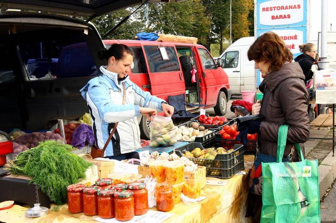 Ūkininkų turgelyje geriausias kontrolierius – pirkėjas